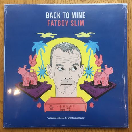 Fatboy slim “Back to mine” 2lp вініл, винил, vinyl