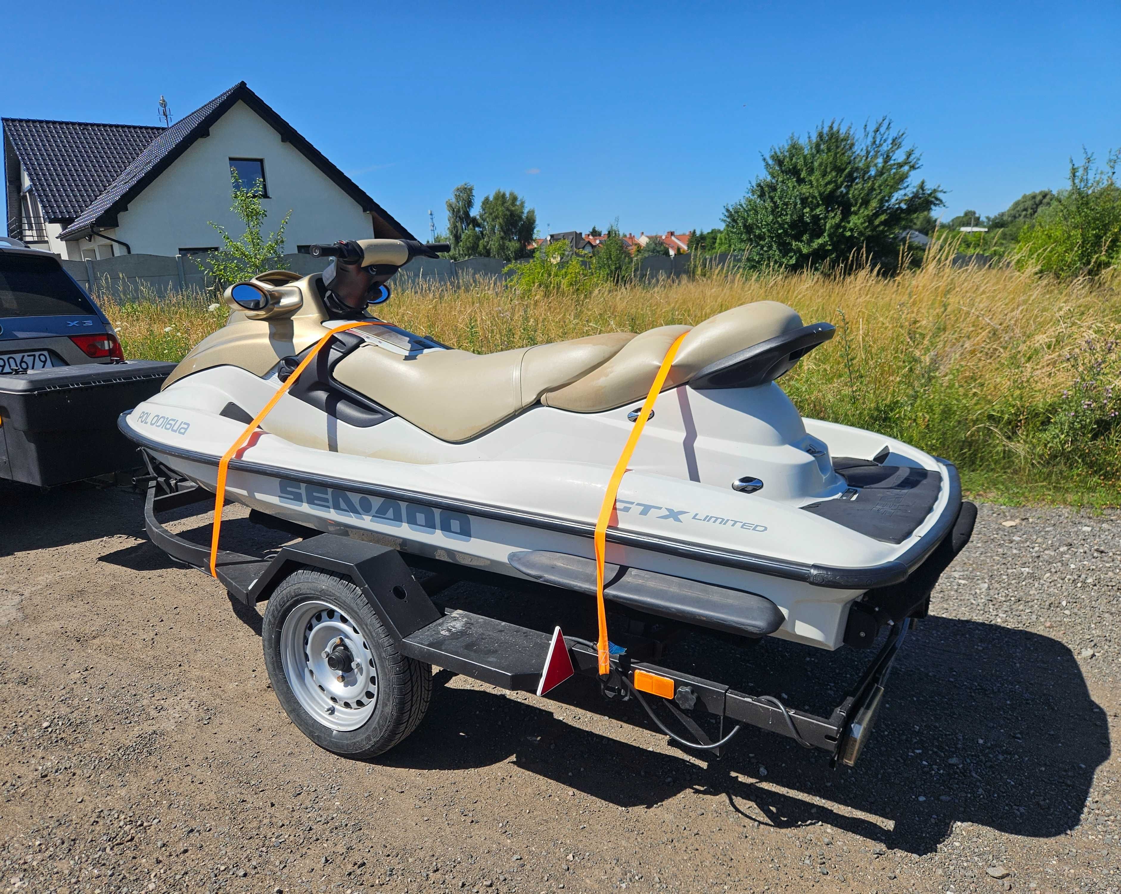 Skuter wodny sea doo  gtx limited  rotax3os 75mth stan bardzo dobry