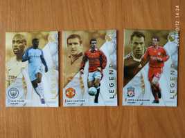 Panini Premier League 2024 - 3 karty Legend Toure, Cantona