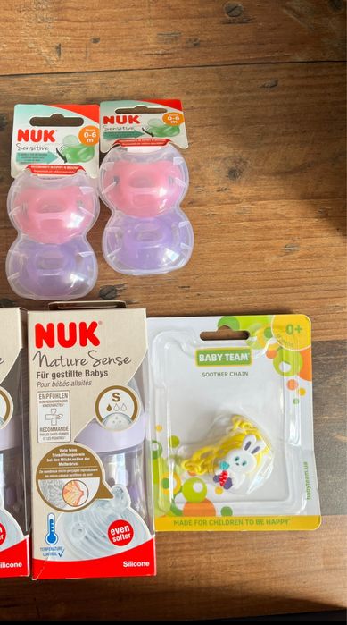 Бутылка NUK 150 ml пустышка