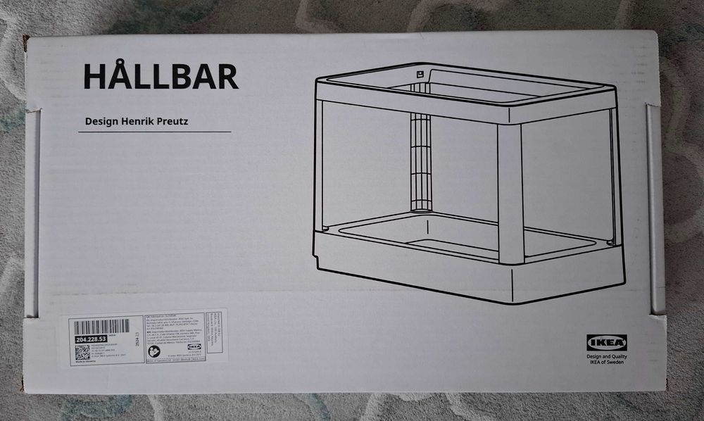 Hallbar/wózek/prowadnica na kosz IKEA