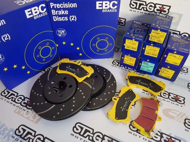 Pastilhas Discos EBC Calços Yellowstuff Green Blue BMW 320d 120d 330d