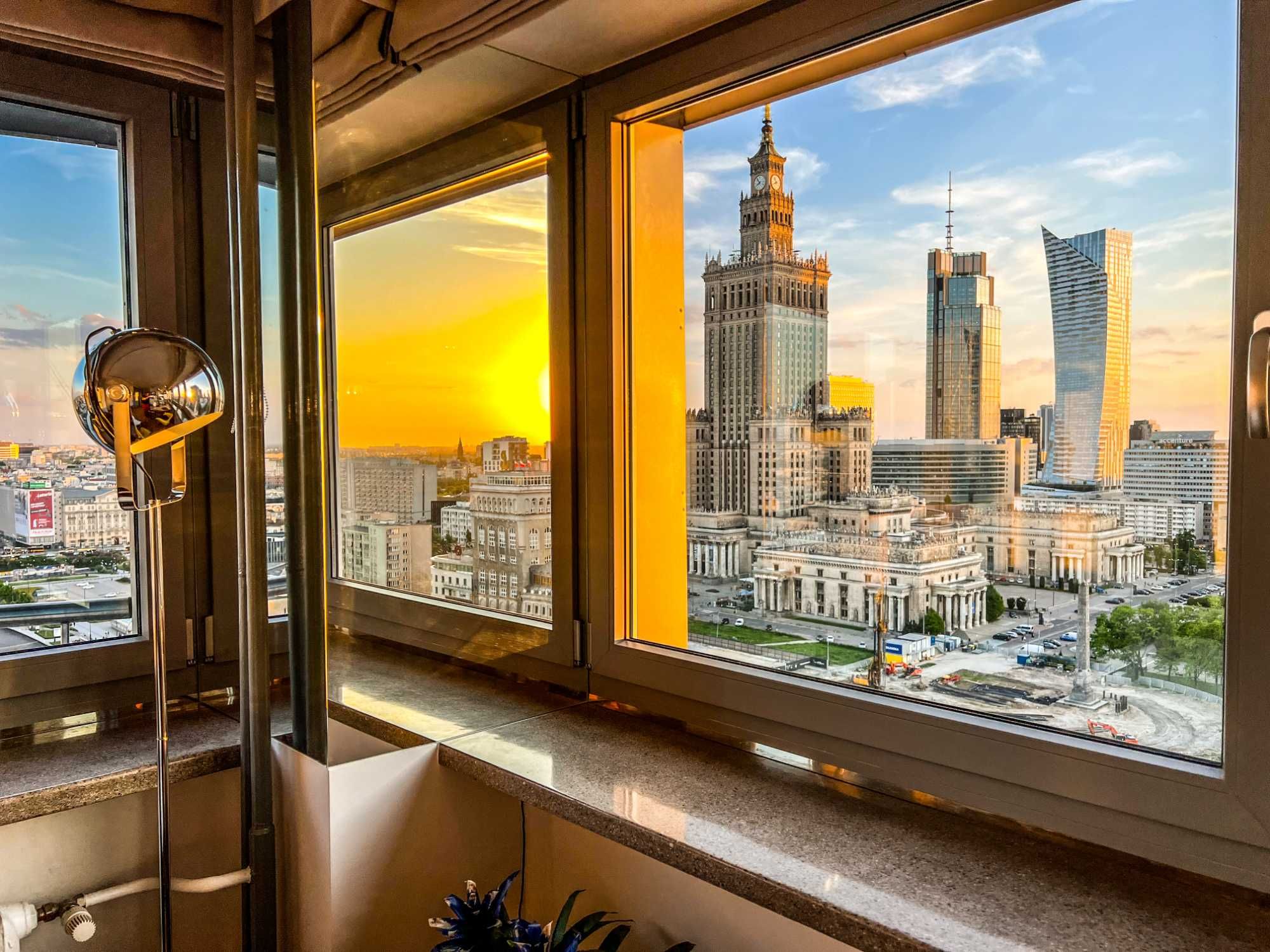Studio FRANCESCO !! NIESAMOWITY widok !! 19 piętro !! CENTRUM Warszawa