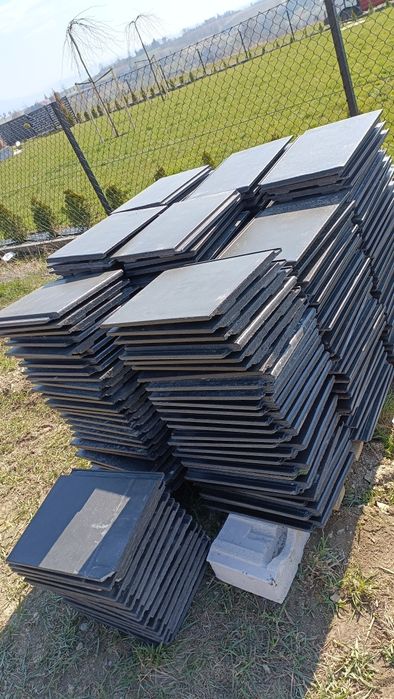 Dachówka betonowa BRAAS TEVIVA grafit 225 sztuk