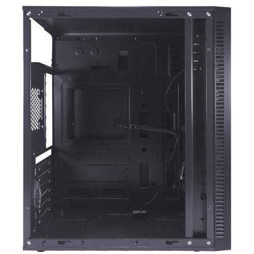 Корпус GTL N3202C Mandalorian Black, без БЖ / Корпус пк