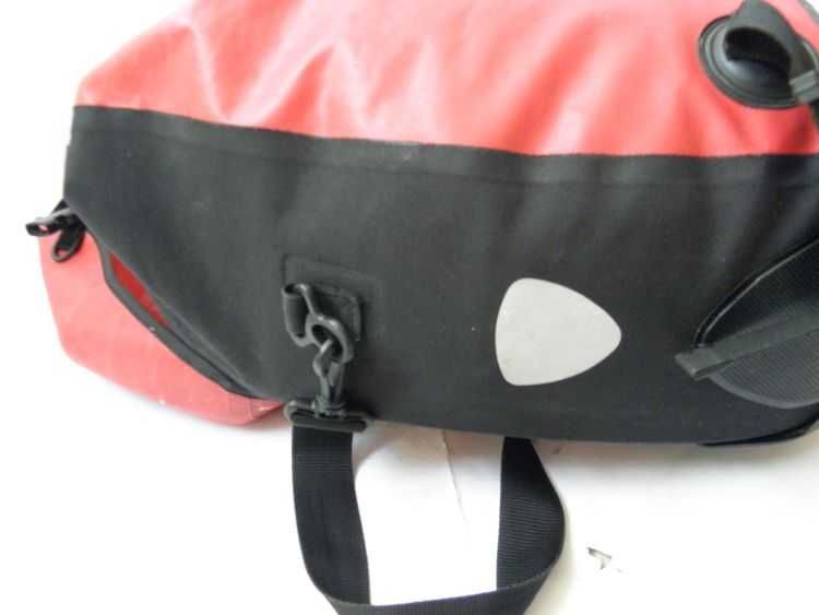 Sakwa torba bag rowerowa RED waterproof 40x33x18cm