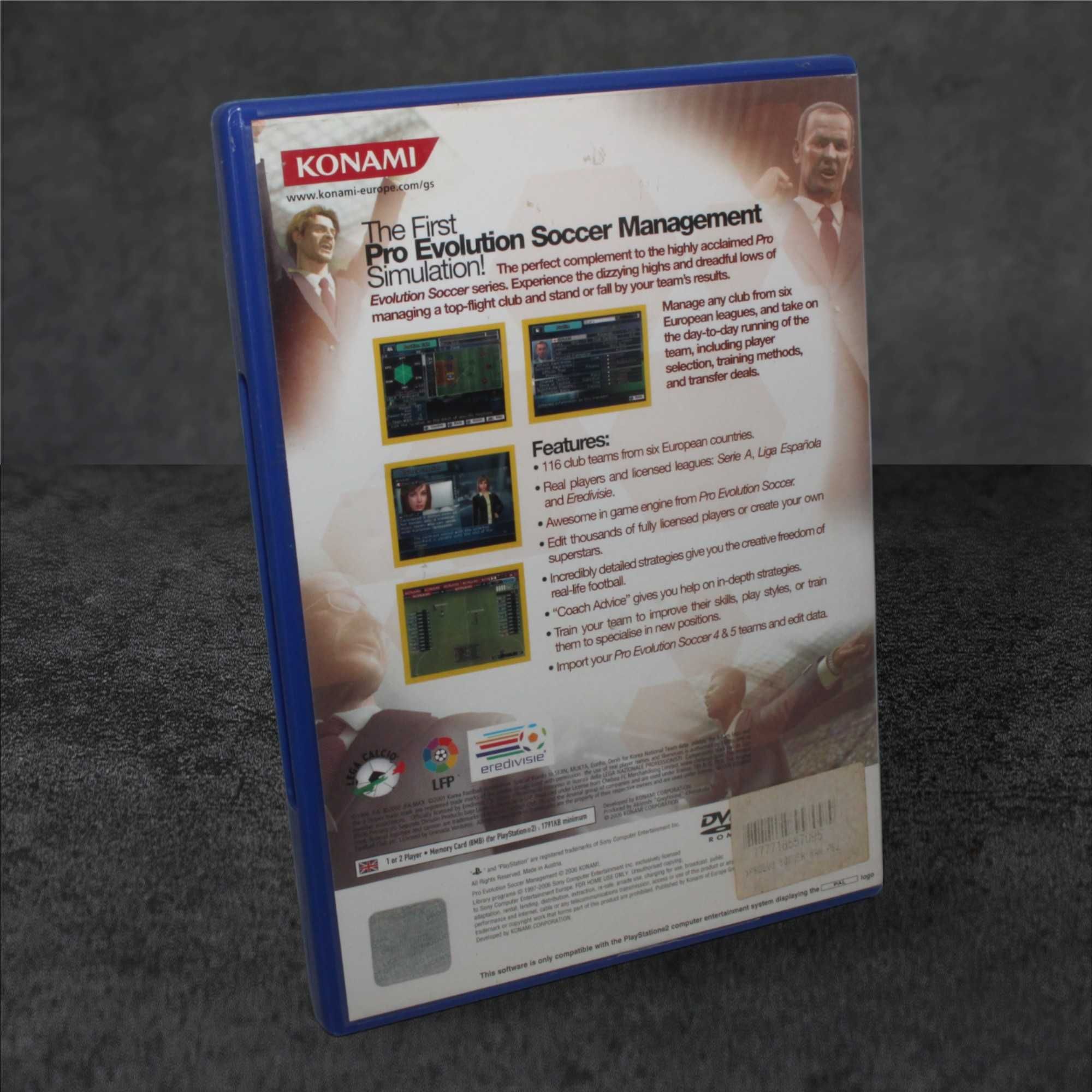 => 5-/5 Pro Evolution Soccer Management Ps2 GameBAZA