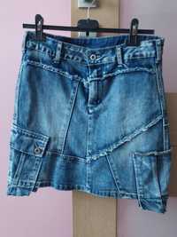 chicaca spódnica jeansowa L