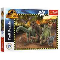 Trefl Puzzle 200 el. Jurassic World Dinozaury z parku jurajskiego