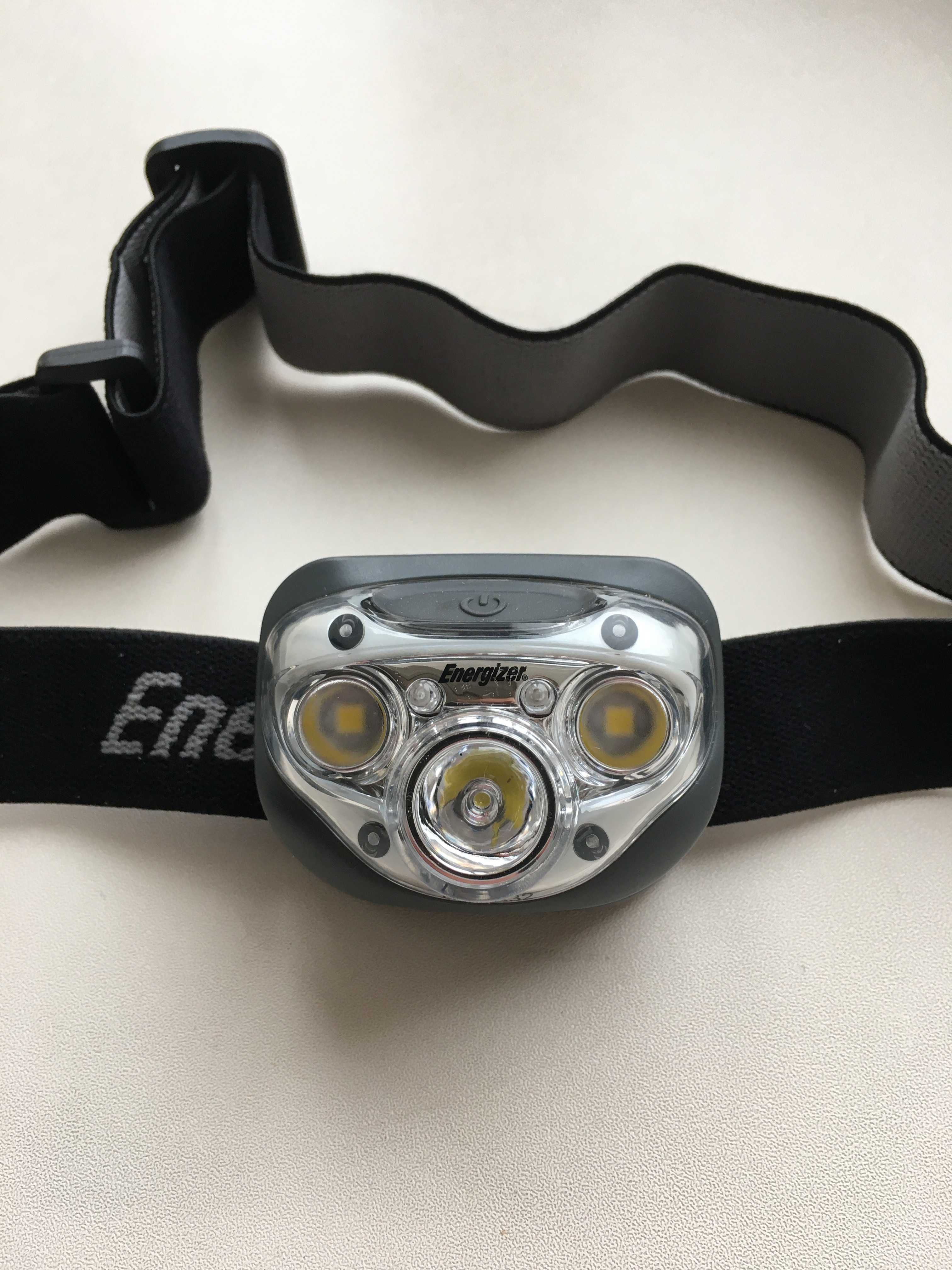 Налобный фонарь Energizer, Налобний ліхтар Energizer. З США. Оригінал.