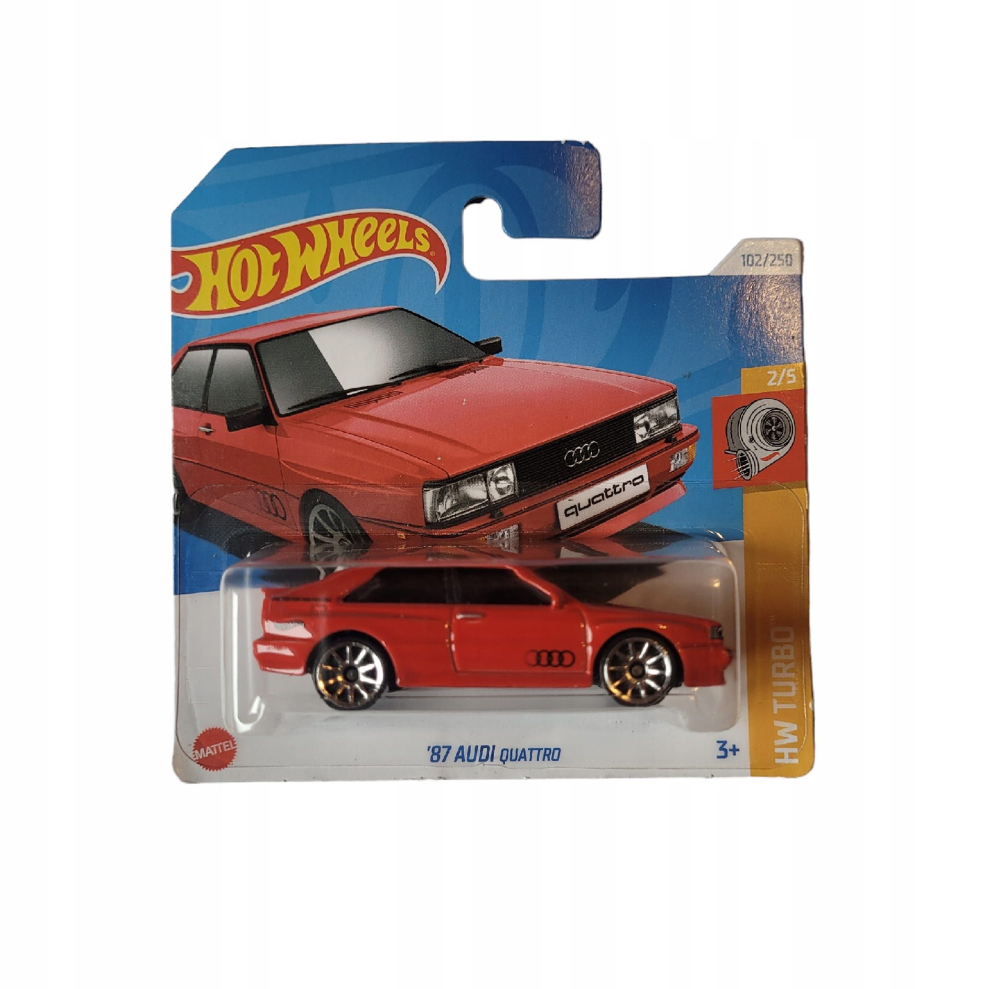 Hot Wheels `87 Audi Quattro