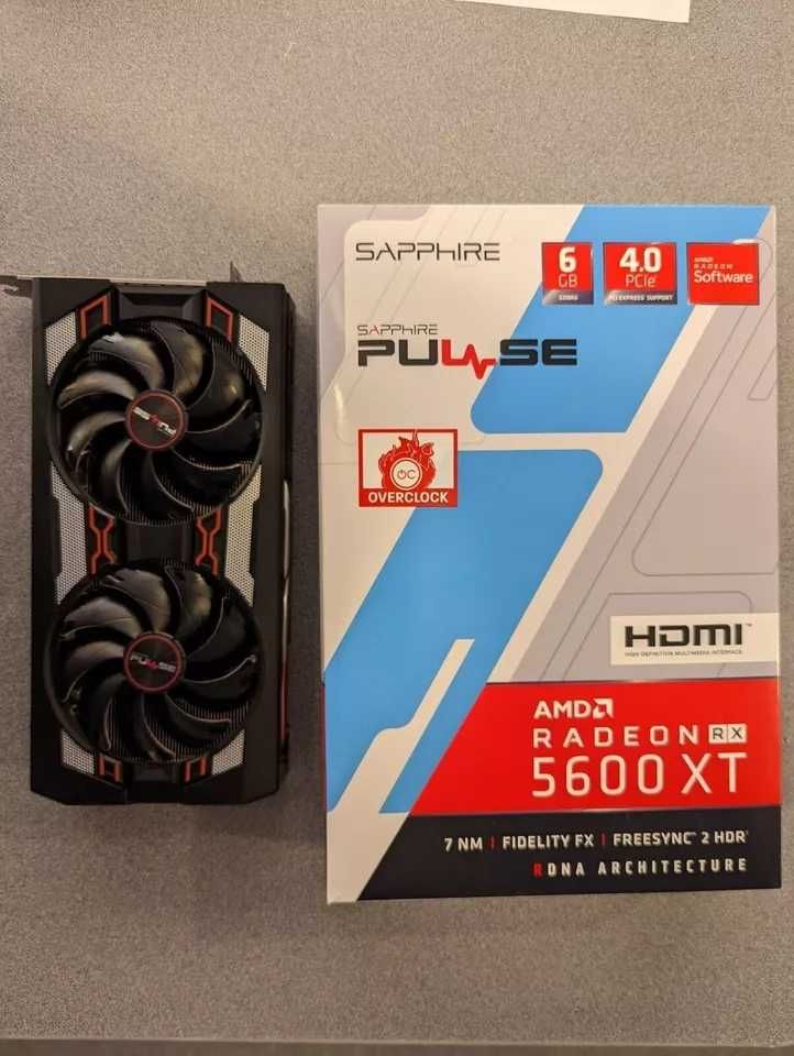 Sapphire Radeon RX 5600 XT PULSE 6144MB