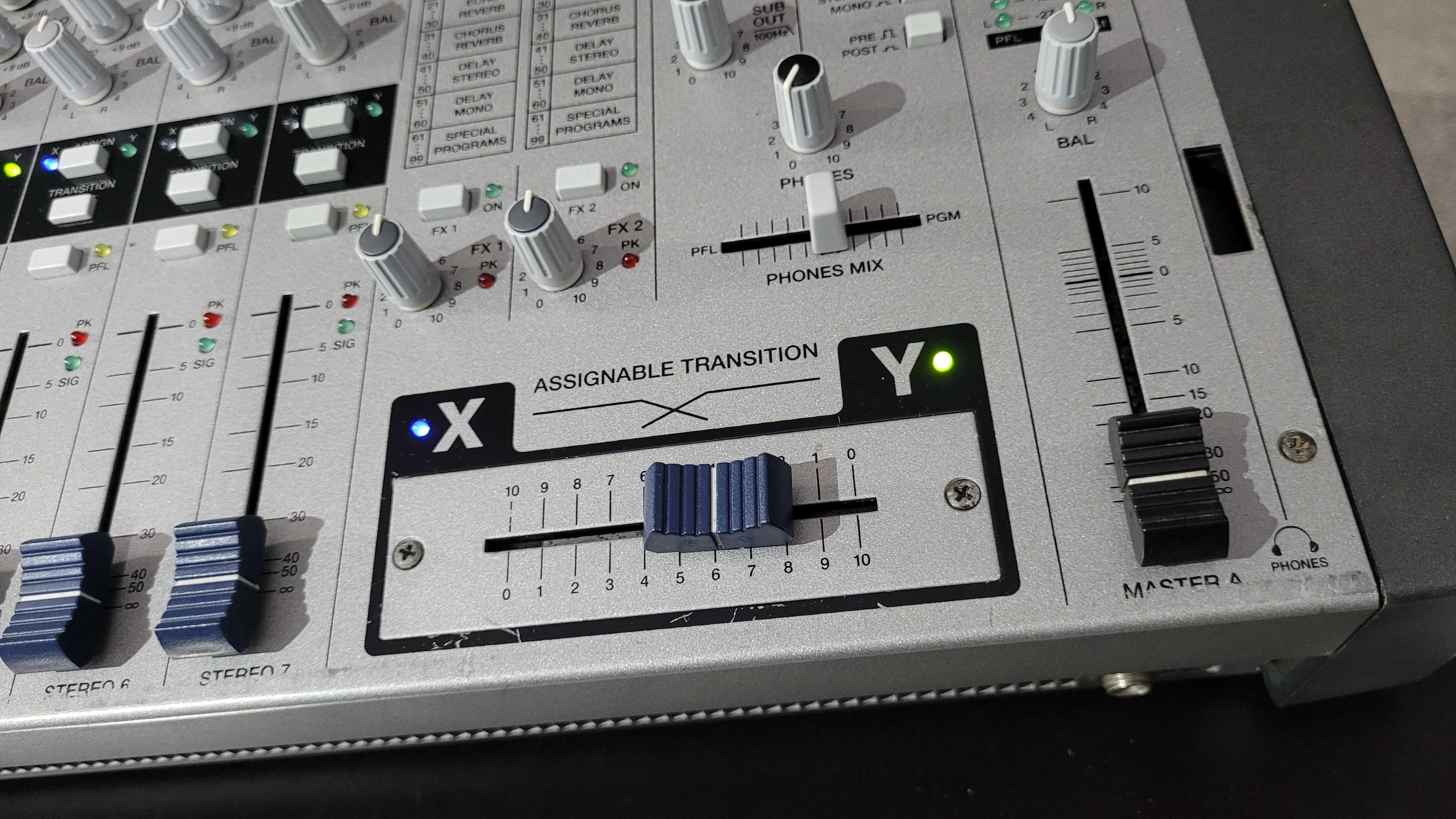 DYNACORD MP7 Powermixer dla Dj'a,  2 x 300W OKAZJA!