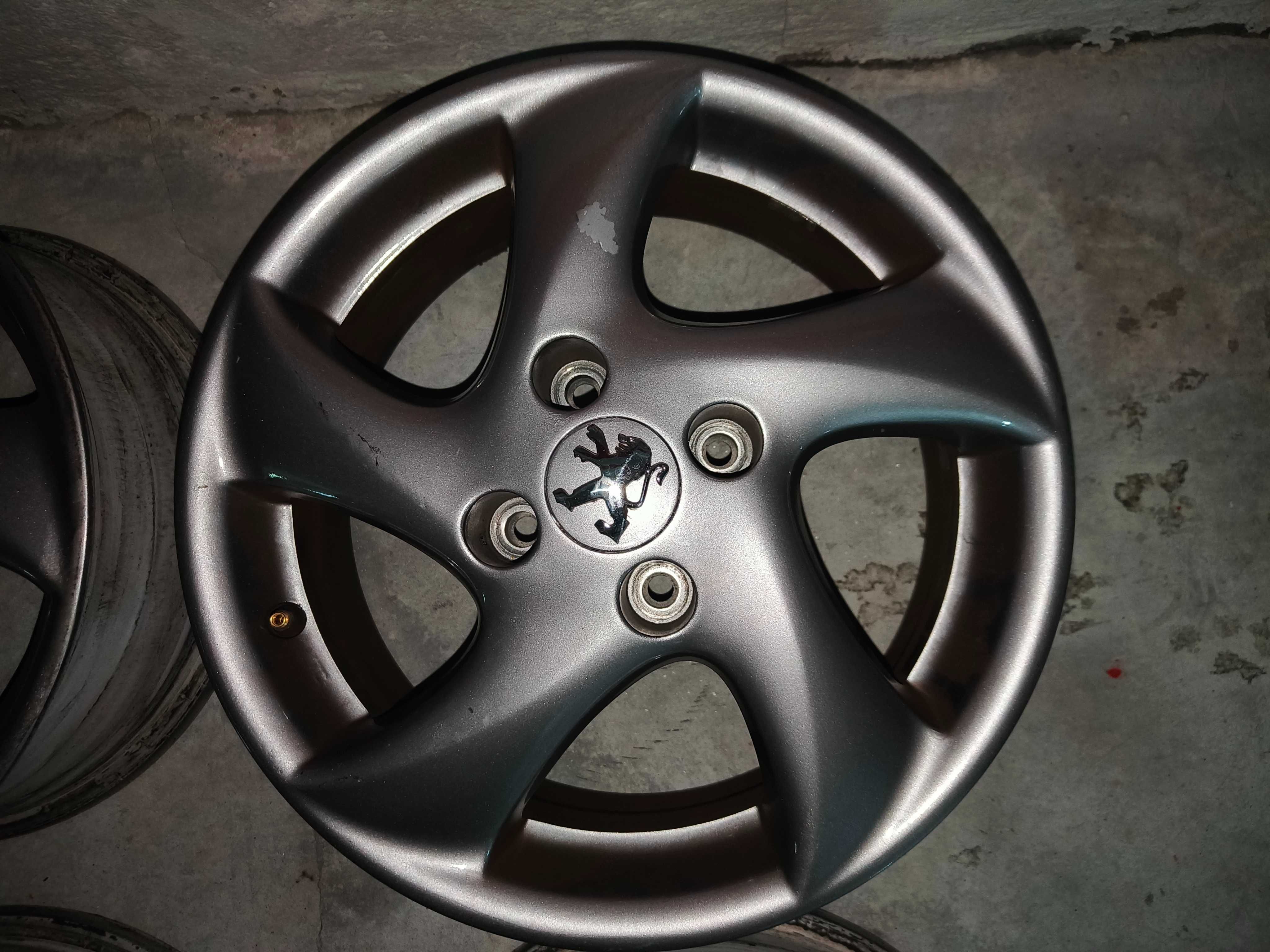Jantes Peugeot 206 SW quicksilver 15" 4 x 108