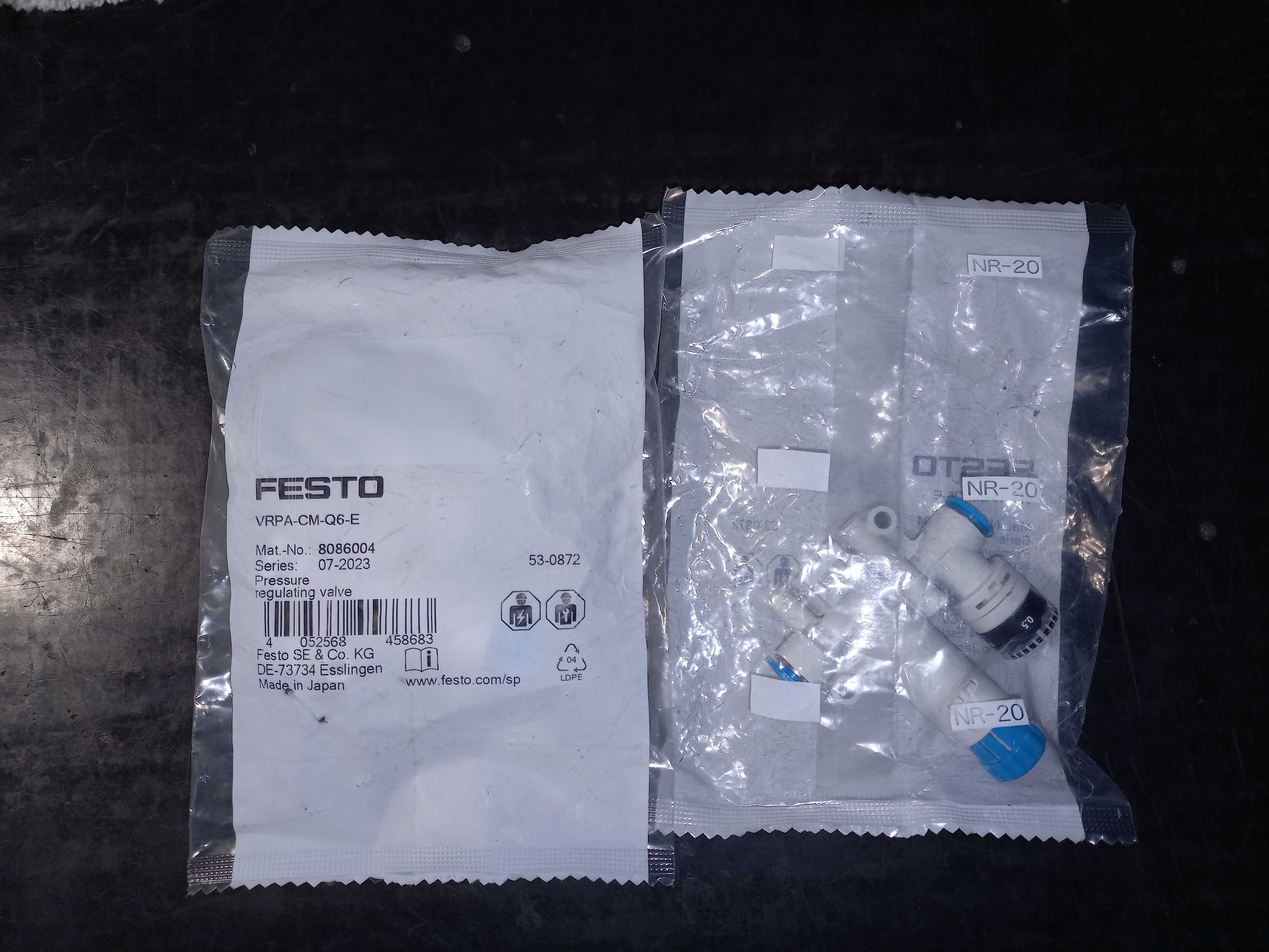 Regulator ciśnienia Festo VRPA-CM-Q6-E