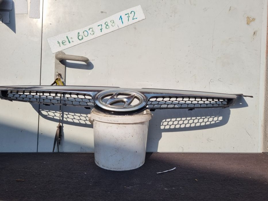 Grill Hyundai Atrapa Gril Znaczek Logo Blenda Klapy Chrom Osłona