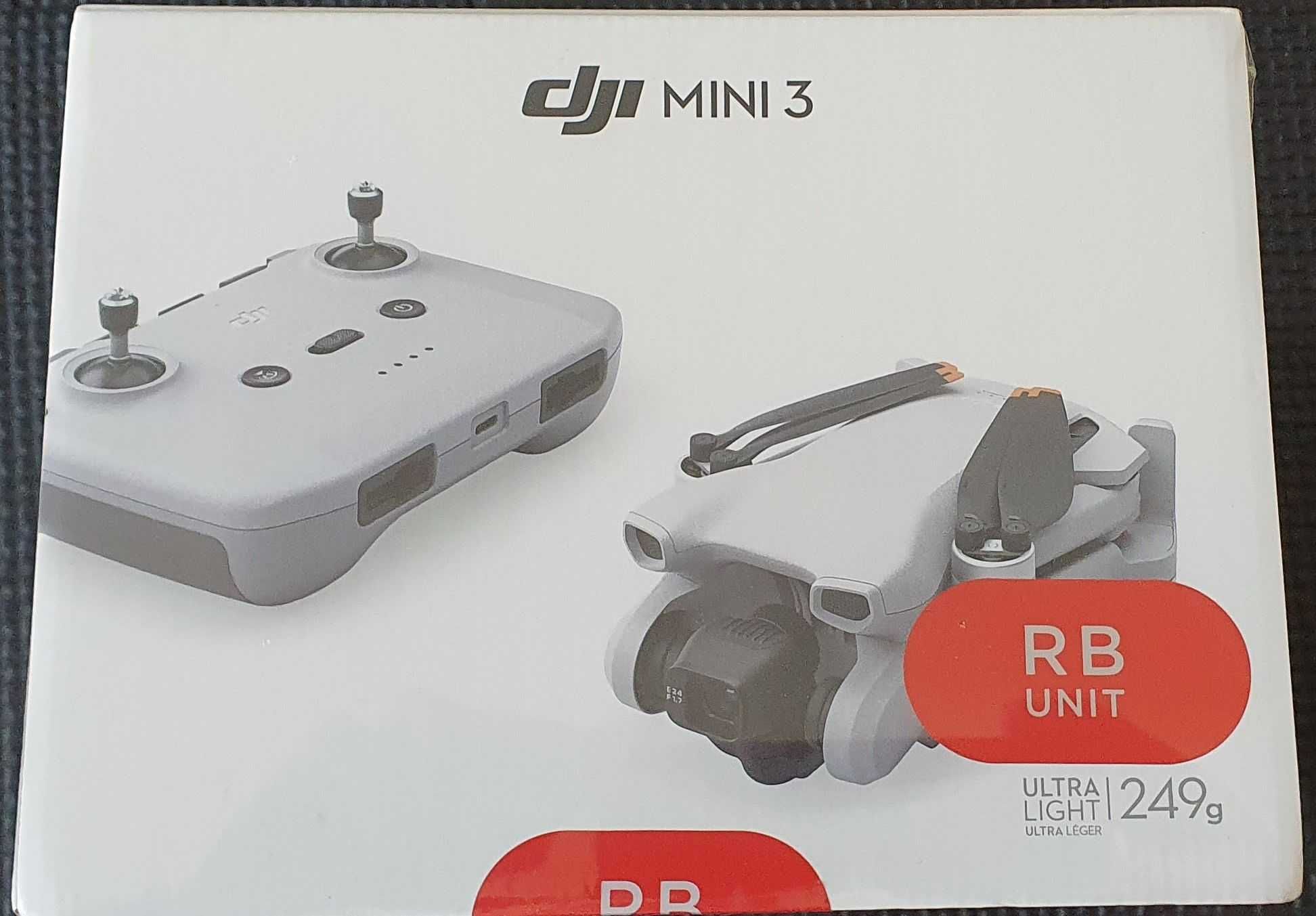 dron dji mini 3 w zestawie kontroler rc-n1 249 g
