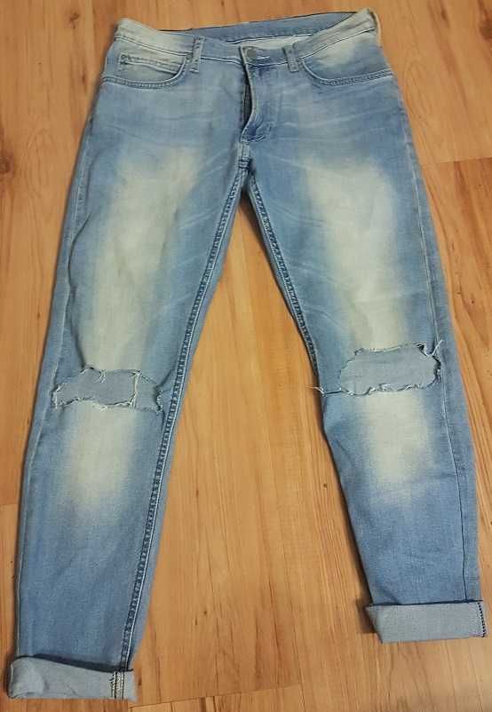 LEE spodnie jeans męskie rurki slim fit rozmiar W33 L34