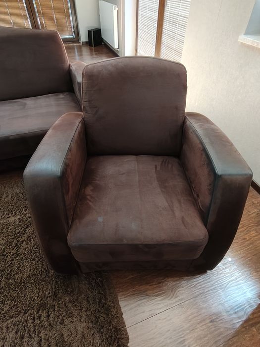 Zestaw wypoczynkowy sofa kanapa fotele