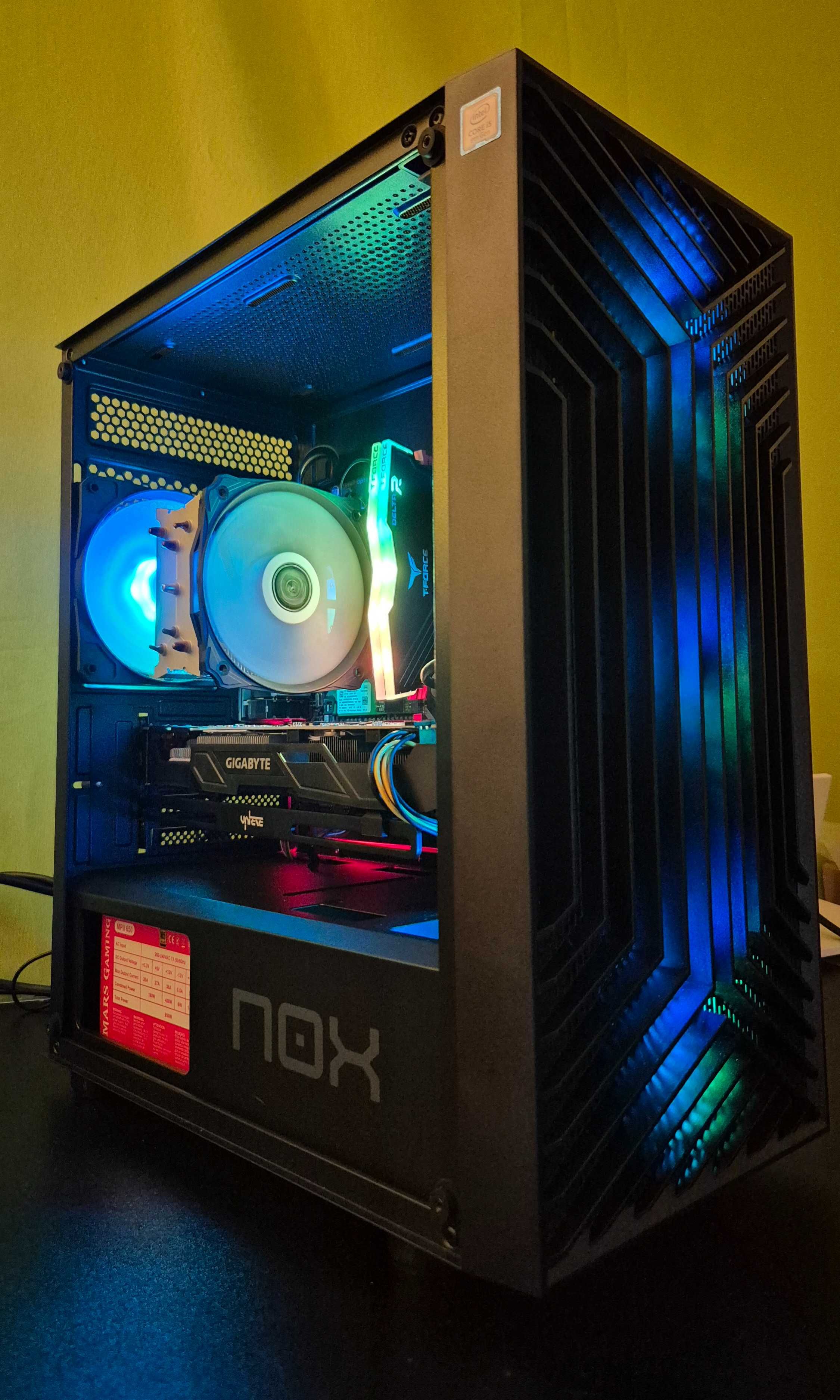 PC Gamer i5 9600k 4.6Ghz |16Gb DDR4| GTX 1070 8GB| NVME+HDD| W11 |ARGB