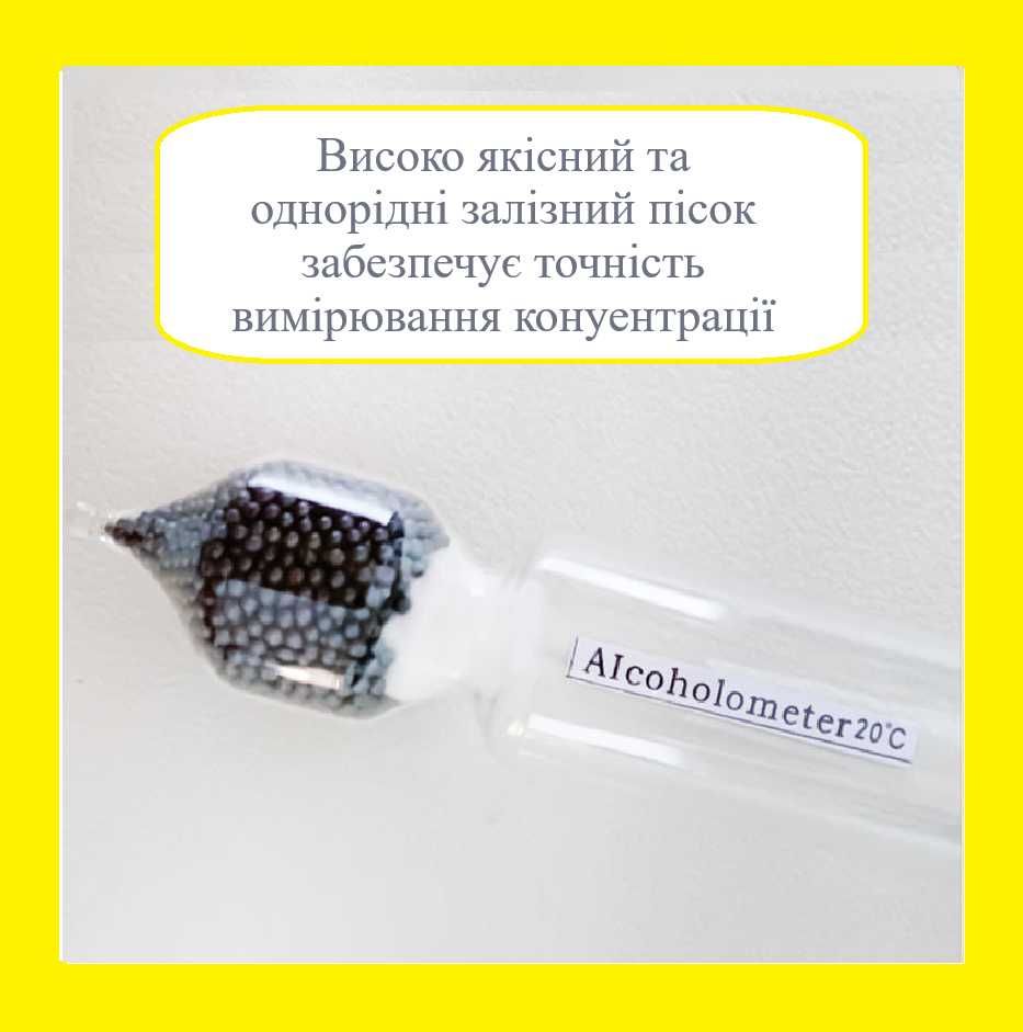 НАЙКРАЩА ПРОПОЗИЦІЯ! Професійний Спиртометр, набір 3 шт + градусник