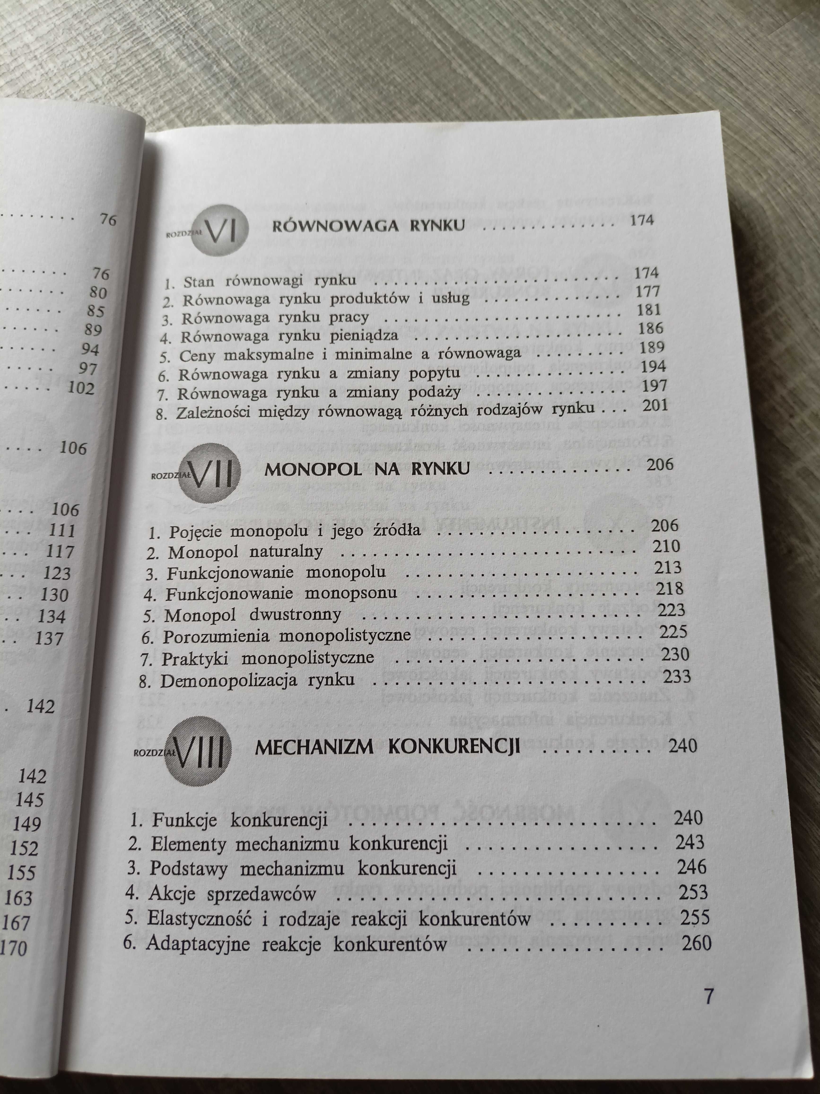 Książka funkcjonowanie rynku Wojciech Wrzosek
