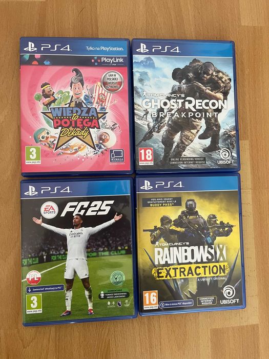 PlayStation 4 Pro 1TB (CUH-7216B) + komplet padów + gry