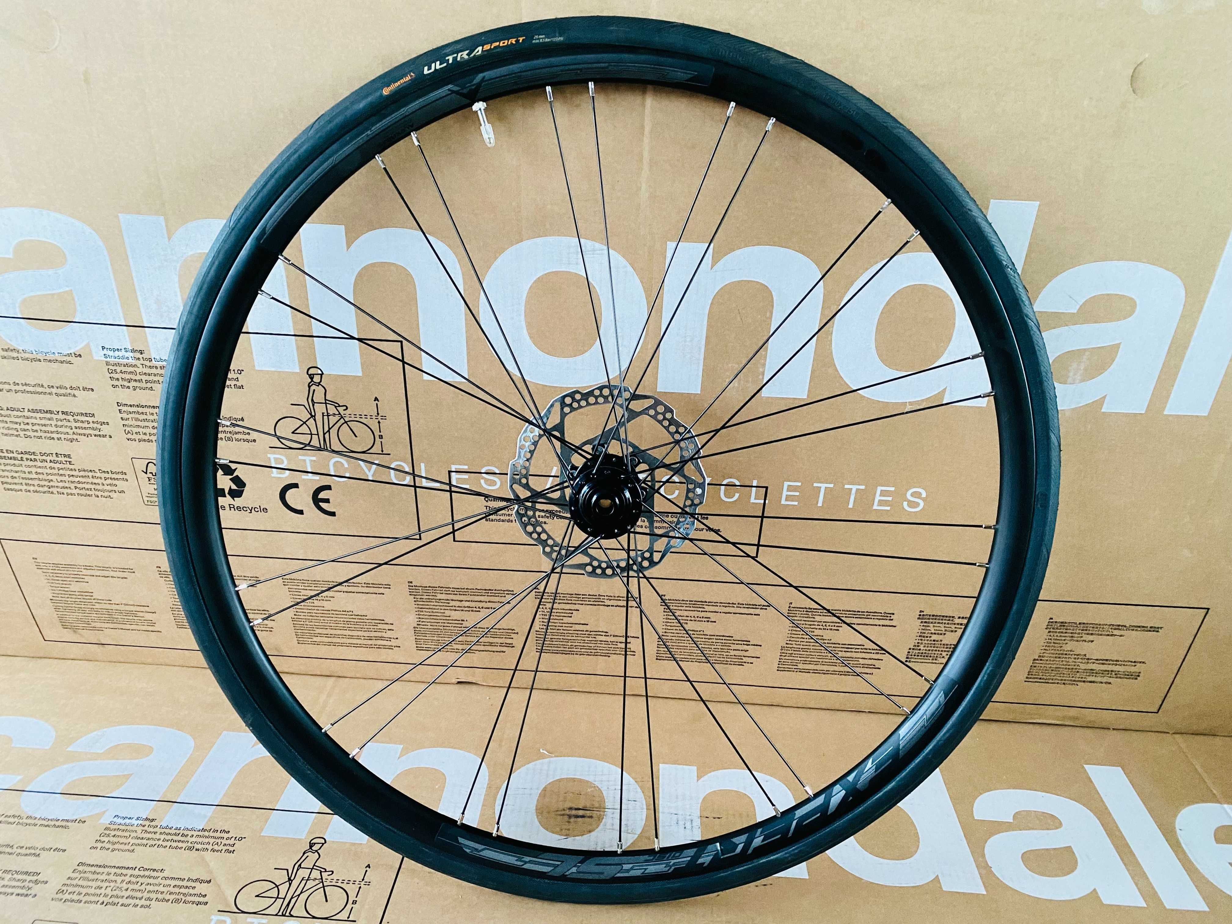 Komplet kół MERIDA EXPERT SL DISC 28" tarcze Opony Koła Szosa Gravel