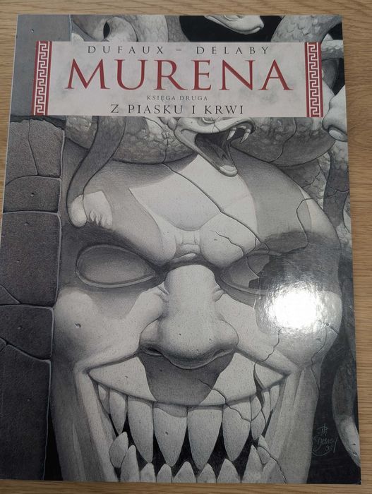 Komiks Murena Tom 2. Z piasku i Krwo