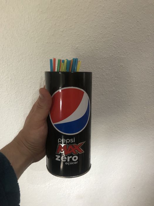 Suporte para palhinhas pepsi