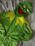 Żaba kermit przebranie kombinezon h&M  karnawałowe 158-164 h&M