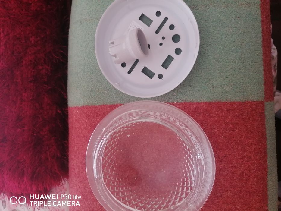 Candeeiro vidro vintage