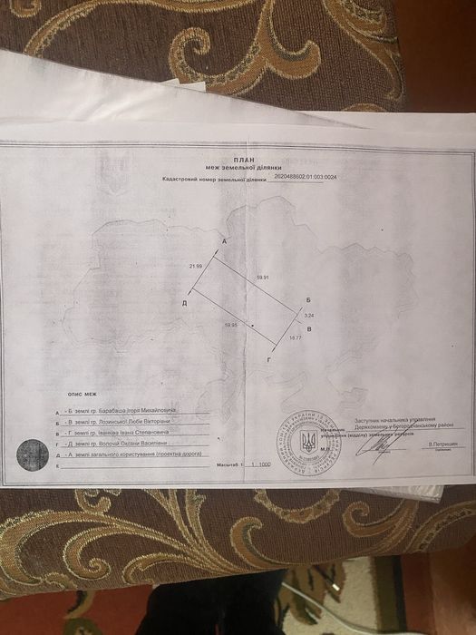 Земна ділянка під будівництво