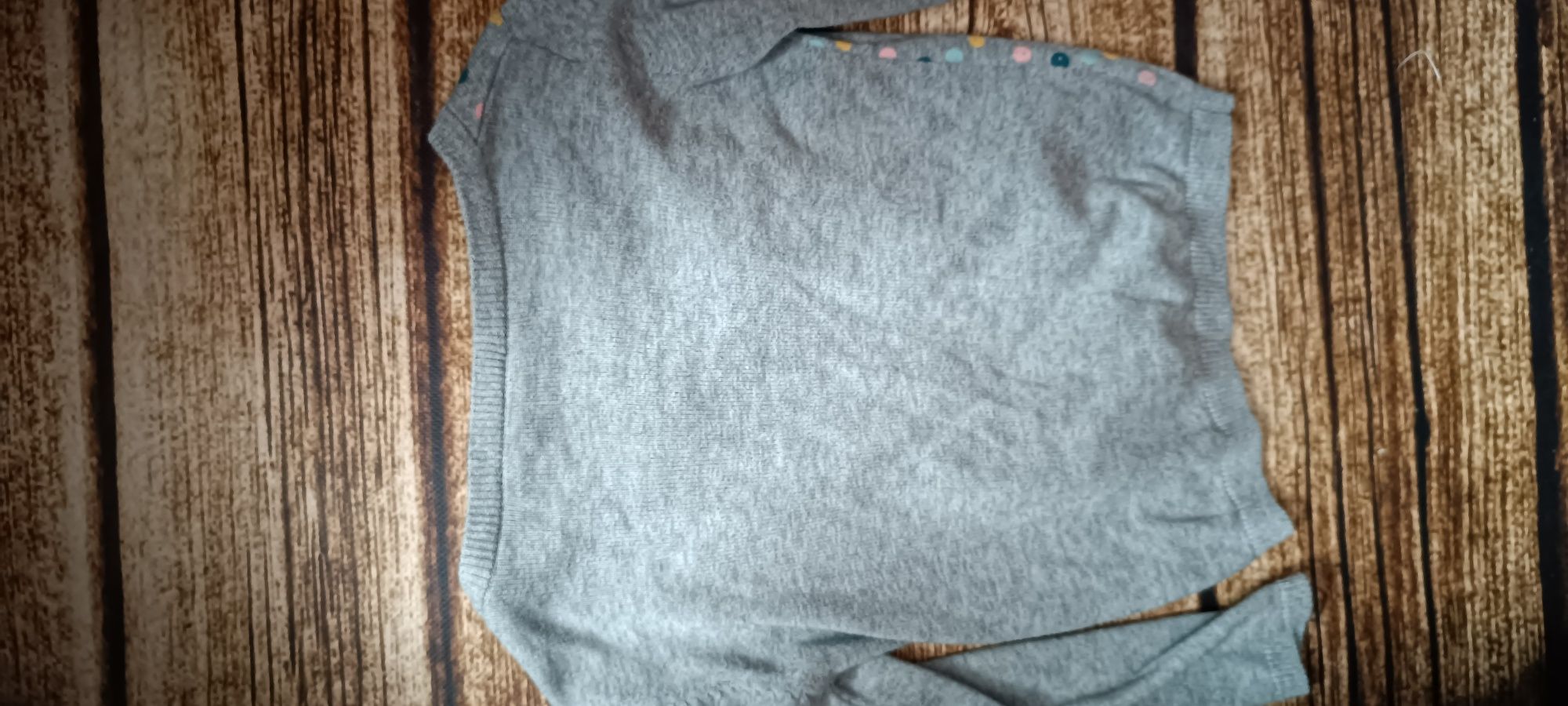 98/104 sweter rozpinany