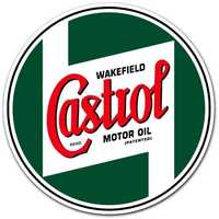 Naklejka nalepka Castrol old Vintage logo 60cm oil race gt rs sti wrx