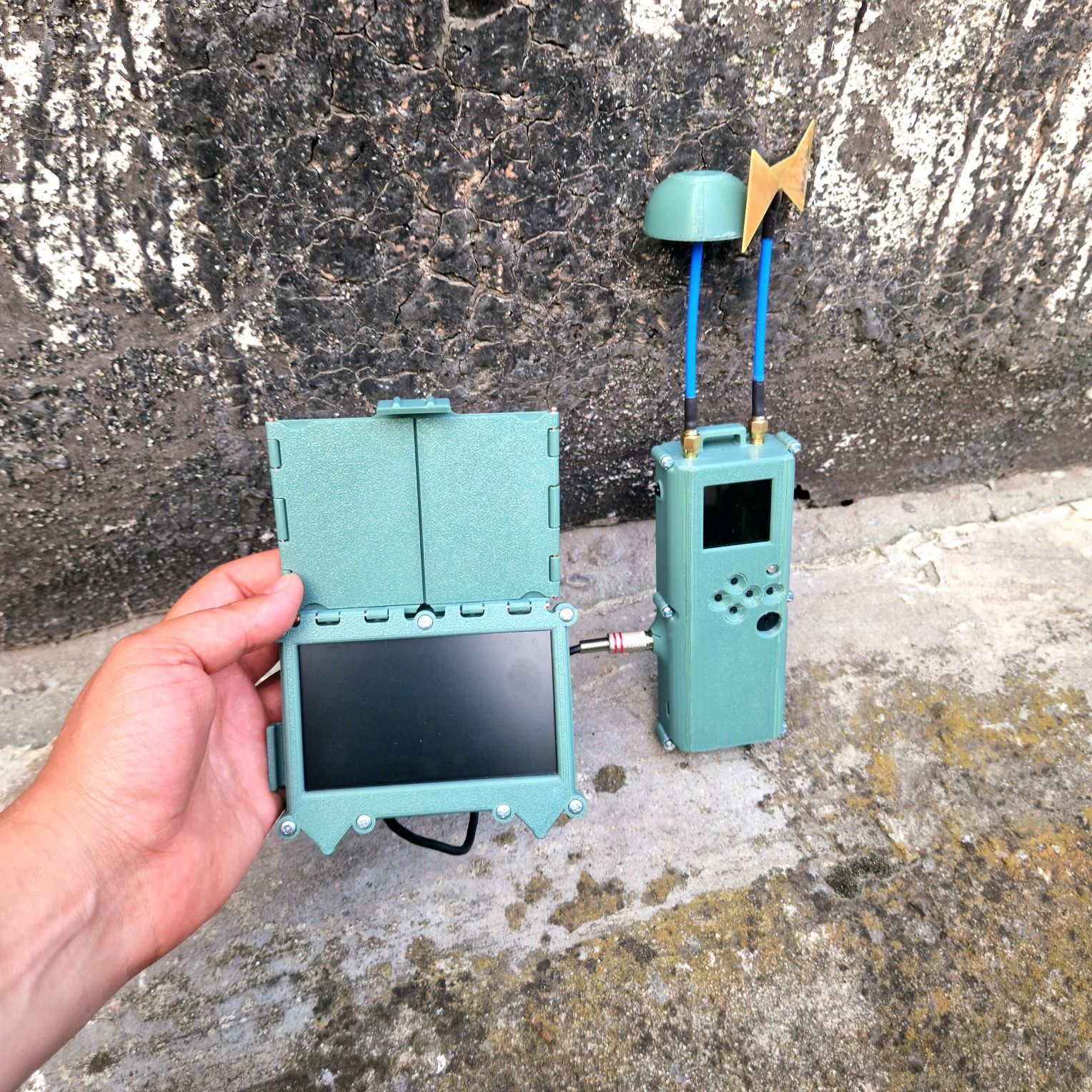 Детектор FPV БПЛА з перехопленням відео на монітор