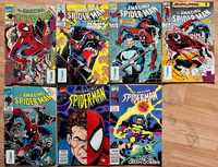 Komiksy The Amazing Spider-Man Tm-Semic zestaw z lat 90-ych