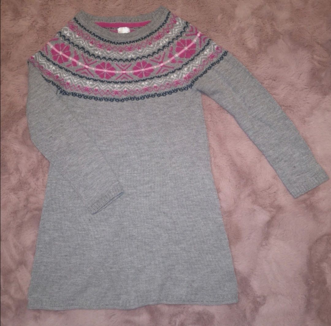 Tunika/sweterek dziewczęcy