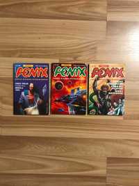 Magazyn Fenix x 3 :  4/1996, 5/1996, 6/1996 Pilipiuk Greg Bear