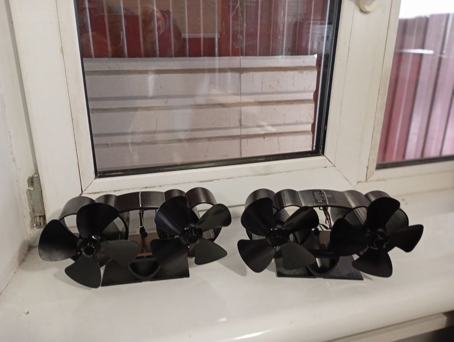 Термоелектричний вентилятор(Чехія) на камін,піч,буржуйку