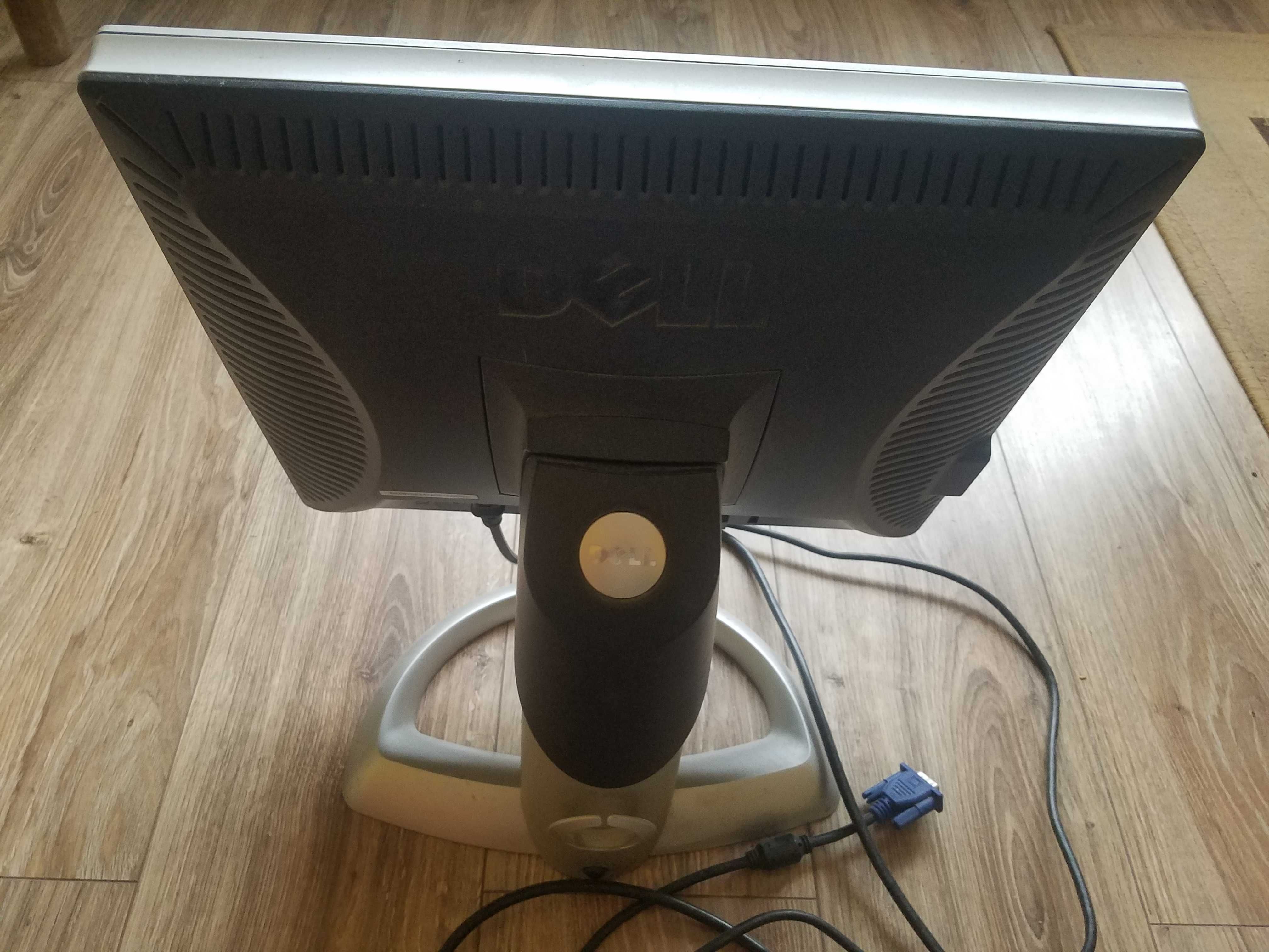 Monitor DELL 17" LCD 1703FPs ekran/monitor komputerowy Matowy +kable