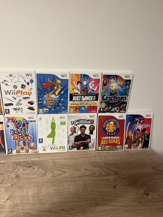 Lote de jogos Wii originais