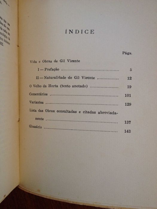 Gil Vicente - O velho da horta