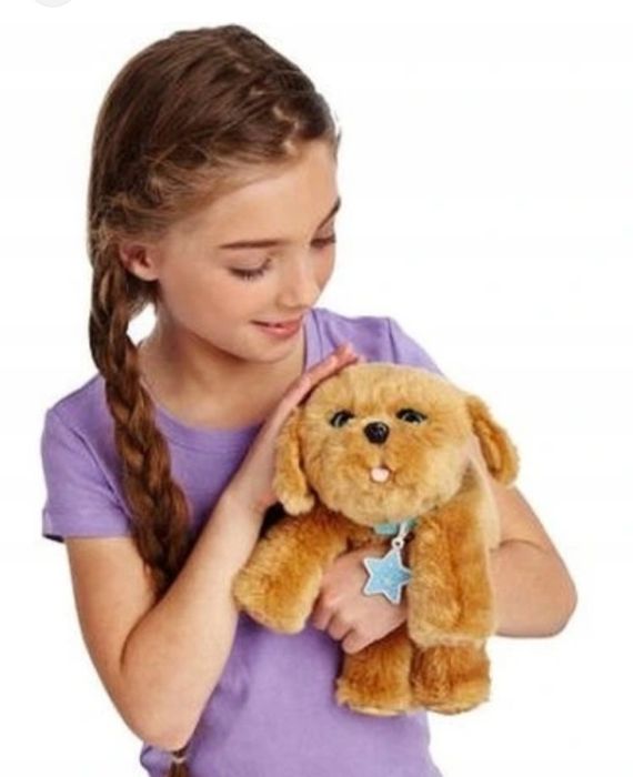 Интерактивная собачка как живая дышащяя