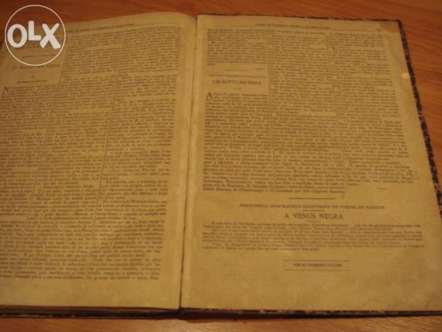 Livro antigo Jornal de viagens 1879