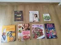 Conjunto de 7 livros de culinária - chefe Silva e outros