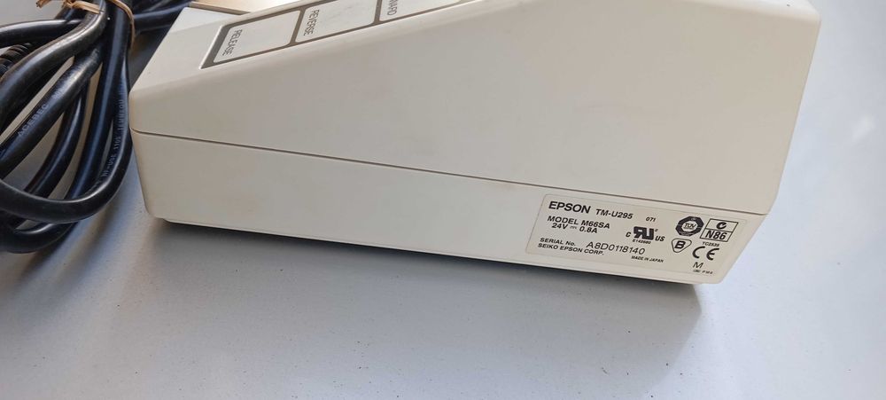 Impressão de talões ultra-compacta impressão vertical e horizontal.