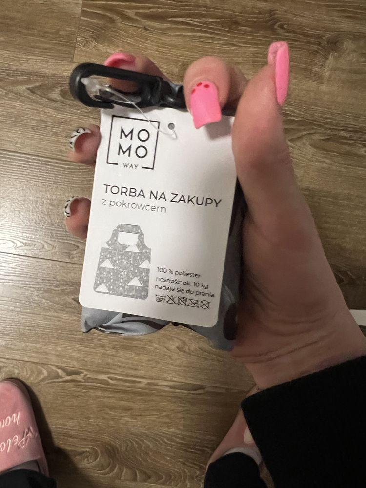 Momo way torba na zakupy z pomrowcem rossmann