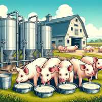 Сироватка з молочного виробництва для годування тварин.