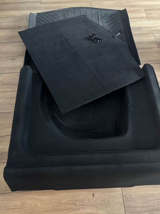 Ford grand c-max zestaw bagażnika wsad/półka/mata